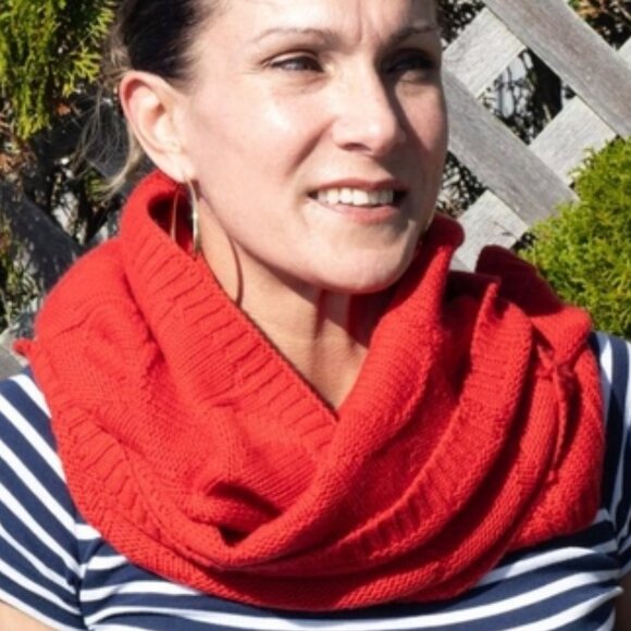 NEW, Coach Cashmere Wool Blend Signature Logo Cable Knit Scarf Shawl - Picture 16 of 16